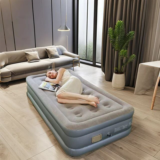 Inflatable Air Mattress with Built in Pump