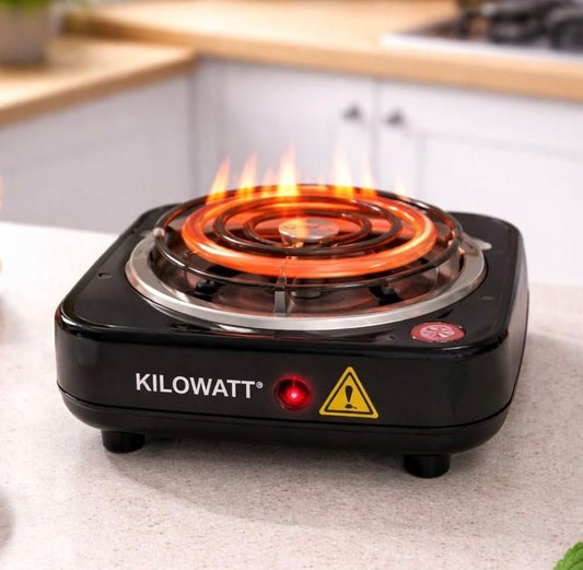 Kitchen Queen Flameless Electric Cooking Stove (Assorted Color)